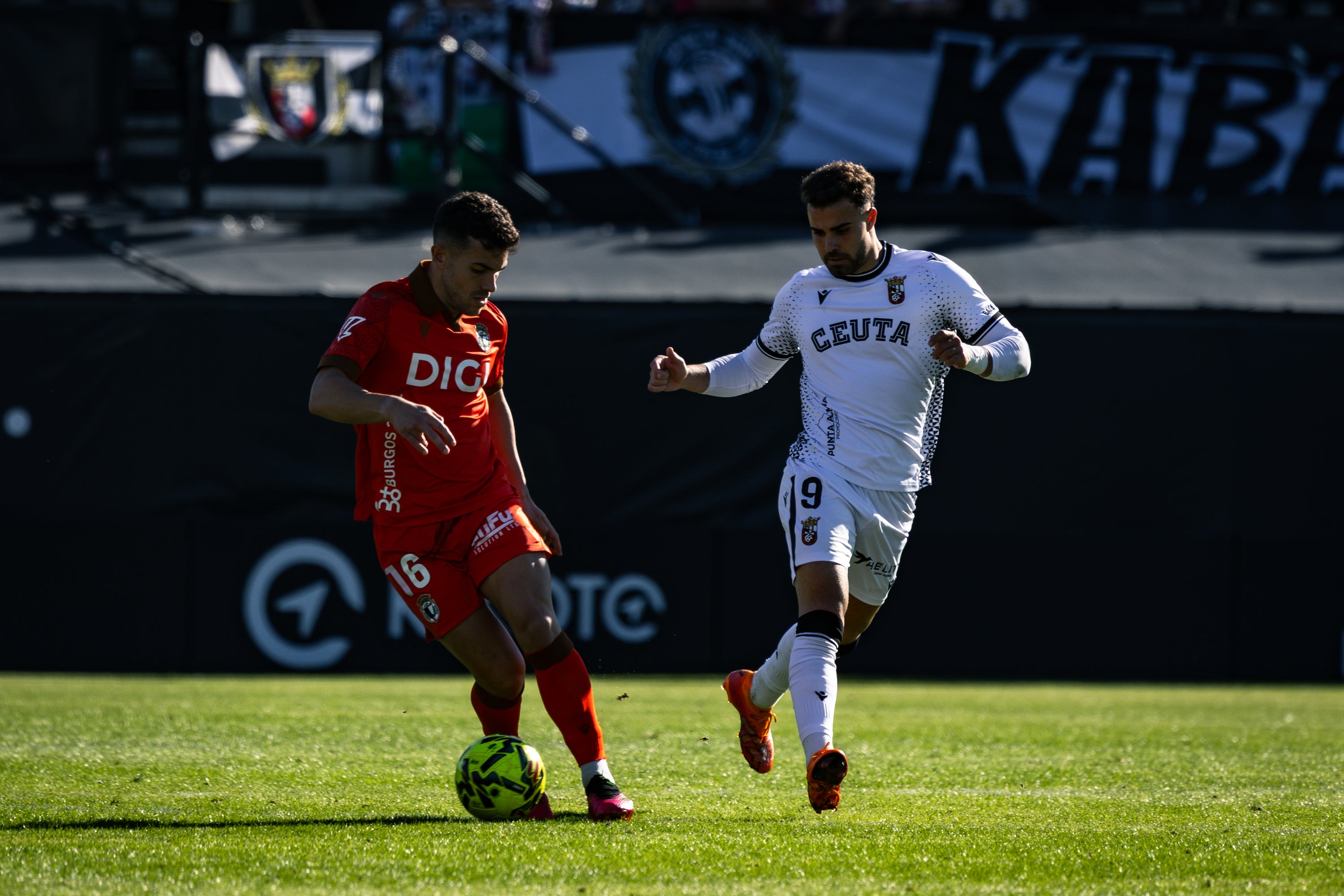 La derrota del Burgos CF en Ceuta, en imágenes