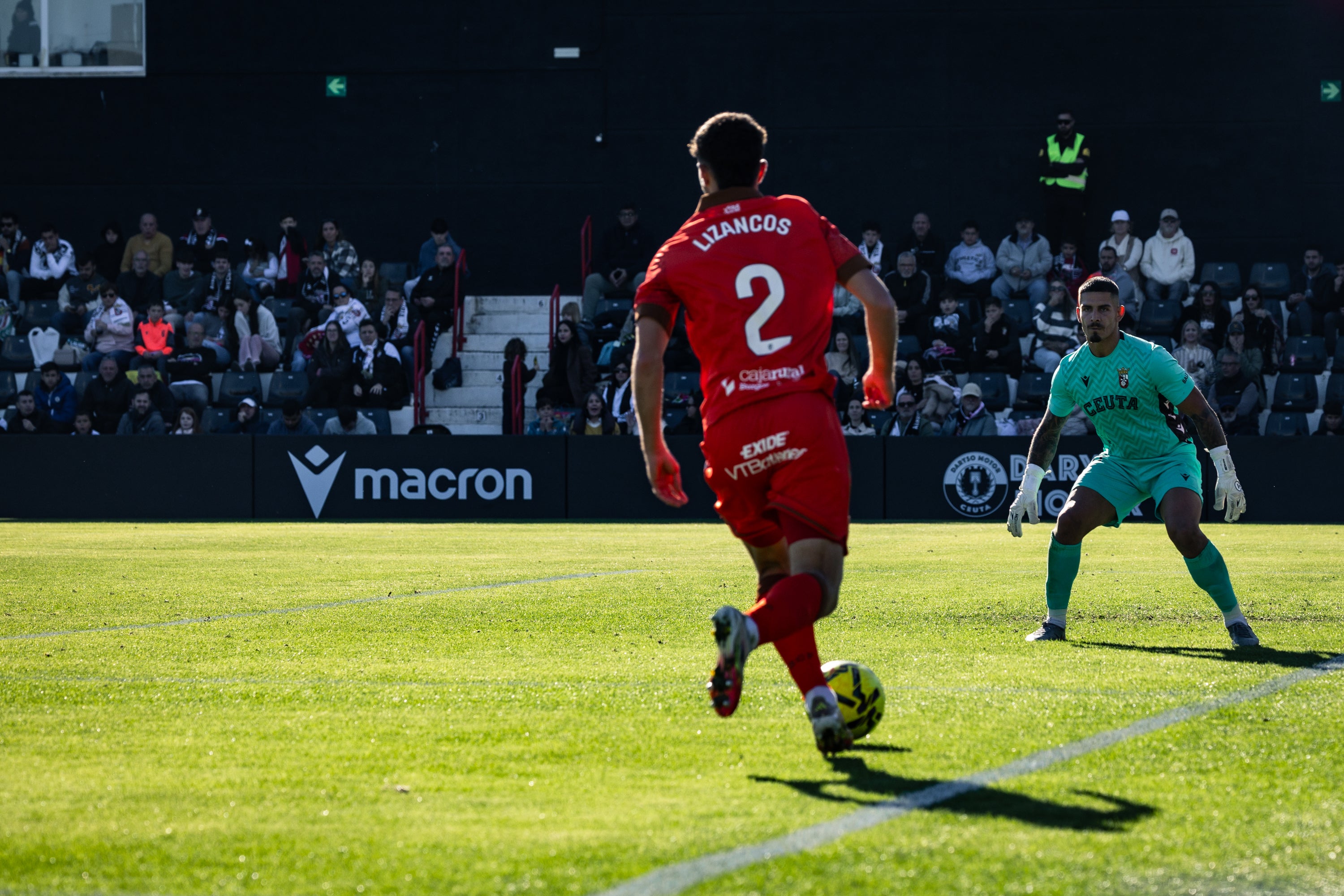 La derrota del Burgos CF en Ceuta, en imágenes