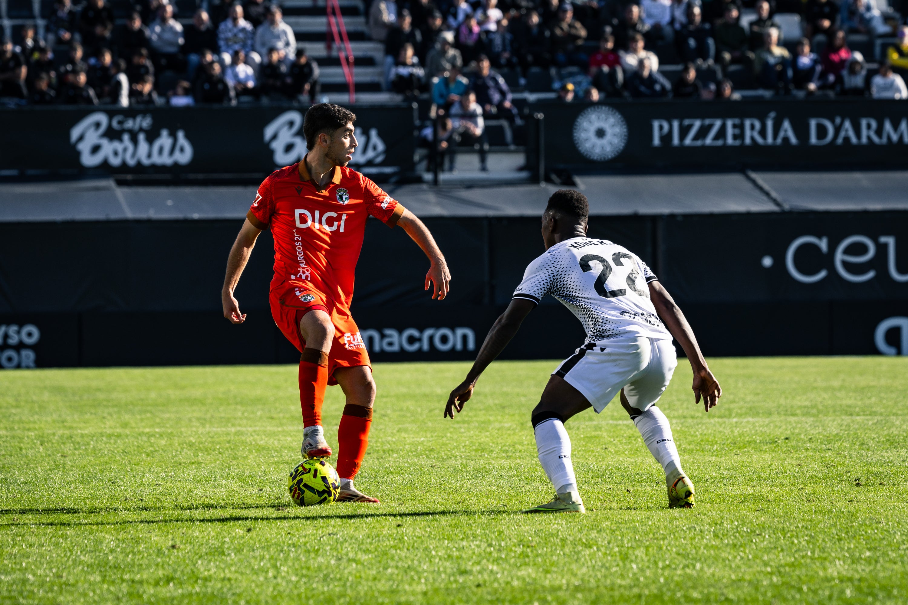La derrota del Burgos CF en Ceuta, en imágenes