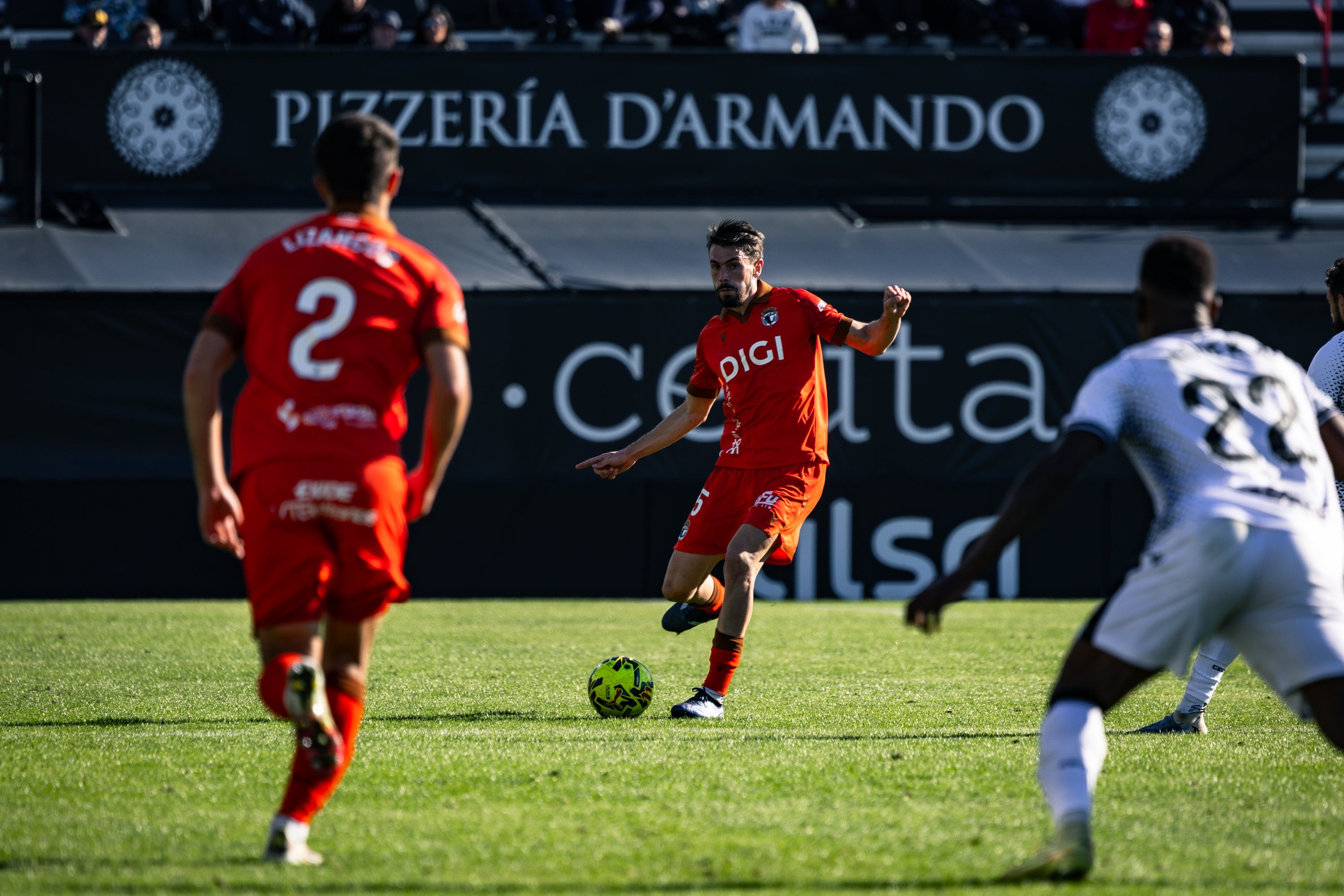 La derrota del Burgos CF en Ceuta, en imágenes