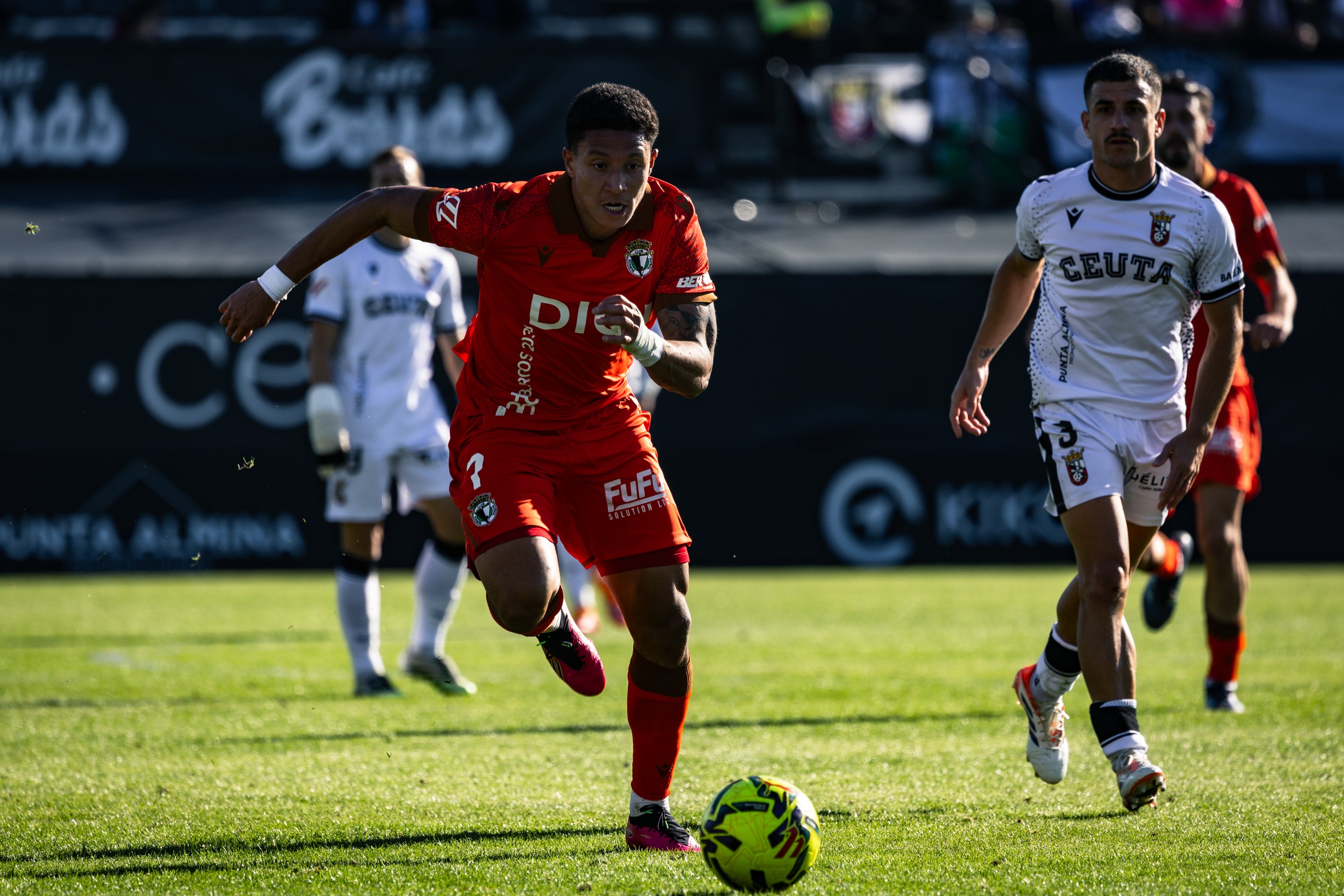 La derrota del Burgos CF en Ceuta, en imágenes