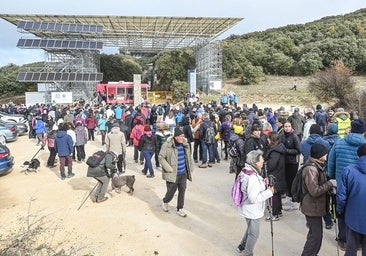 Marcha multitudinaria para celebrar los 25 años de Atapuerca como Patrimonio de la Humanidad