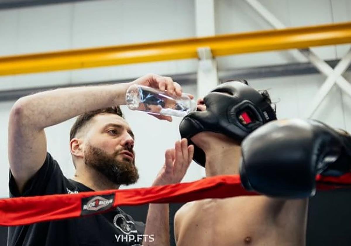 Imagen de uno de los combates.