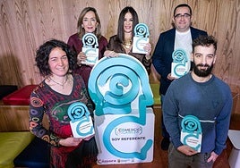 Los cinco ganadores de los Premios Comercios Referentes 2025.