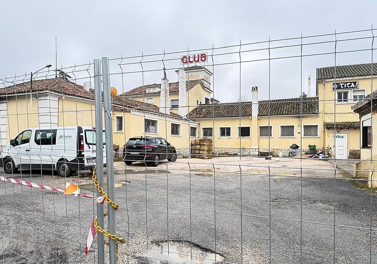 Antiguo club de Aranda de Duero en el que ahora se ubicará un Mercadona.