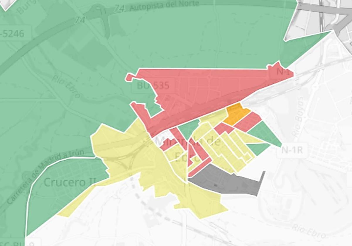La población extranjera de Miranda se concentra en el Casco Viejo y la zona de Entrevías