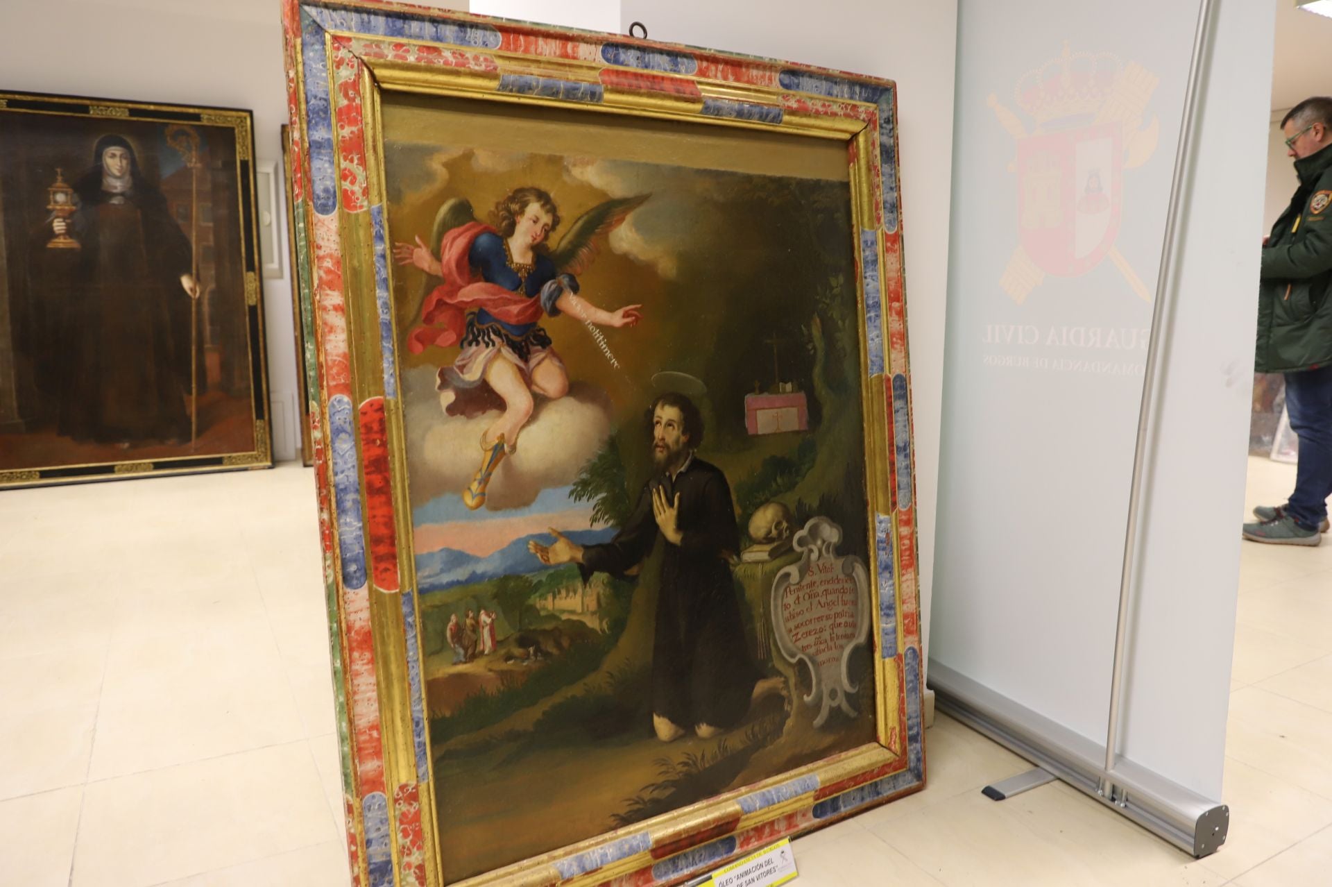 La Guardia Civil interviene más de 30 piezas de arte sacro trasladadas por las monjas cismáticas a Orduña