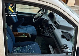 Furgoneta robada en la provincia de Burgos.