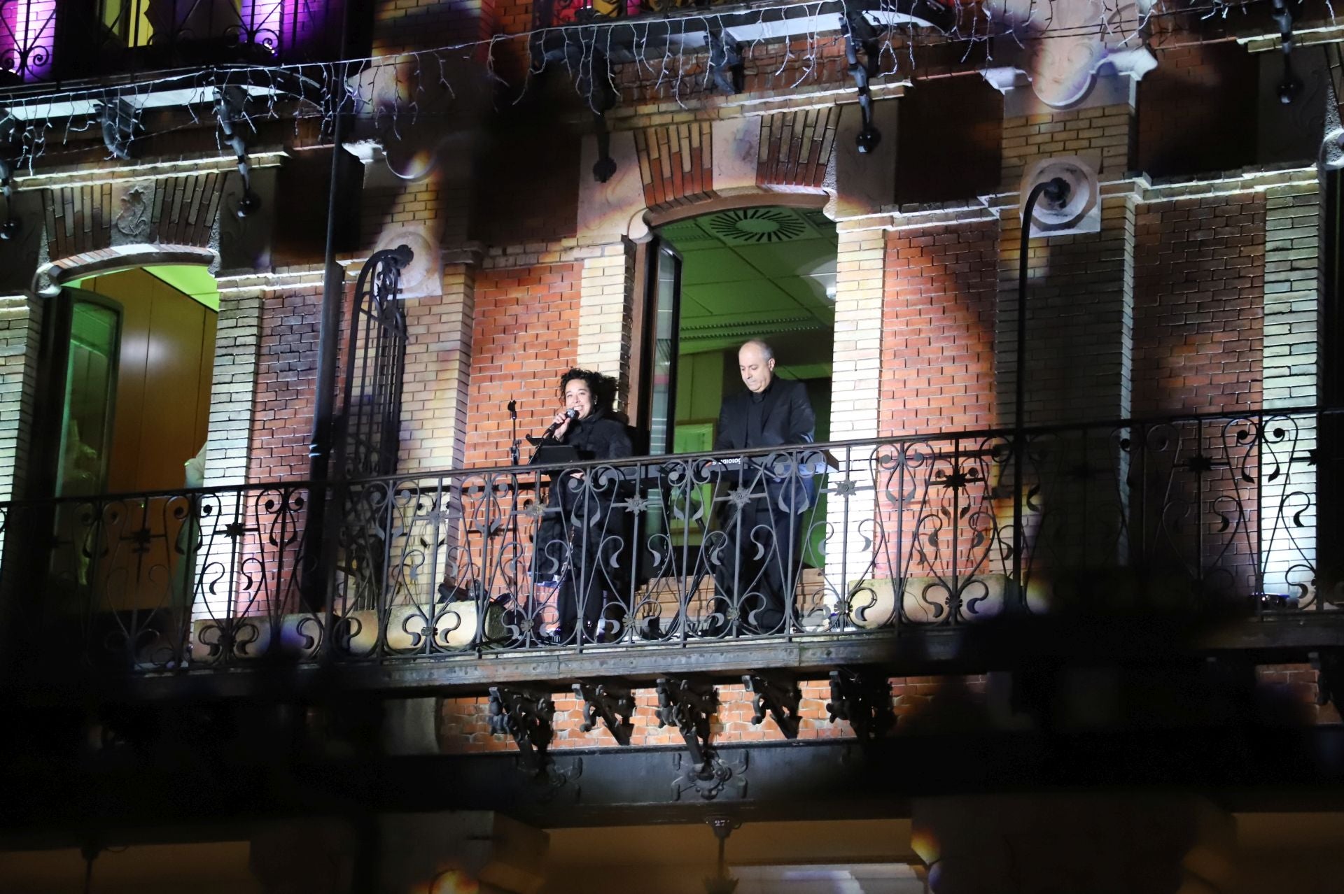 El encendido de las luces de Navidad de Burgos, en imágenes