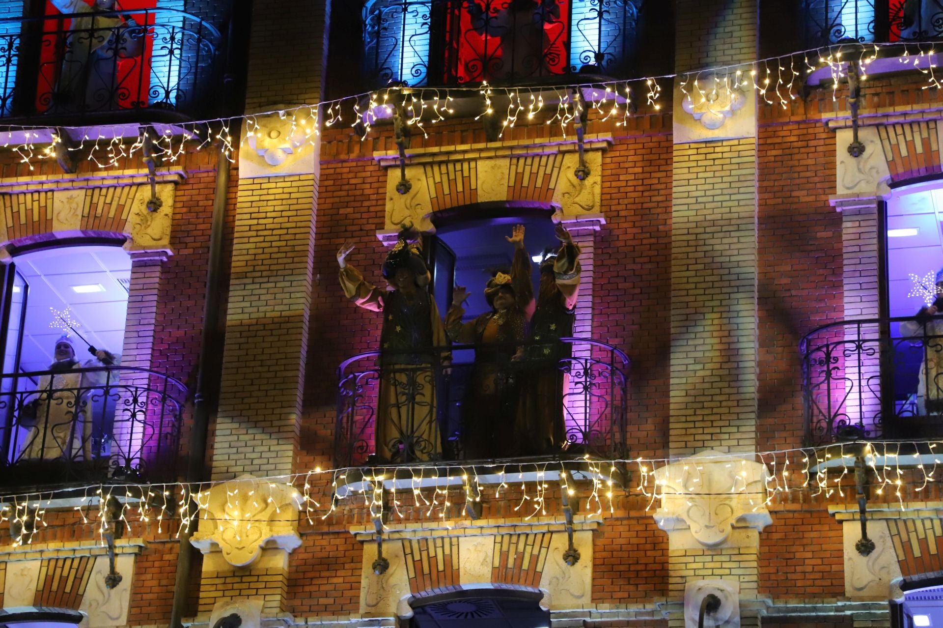 El encendido de las luces de Navidad de Burgos, en imágenes