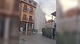 'Géiser' en Aranda de Duero, Burgos.