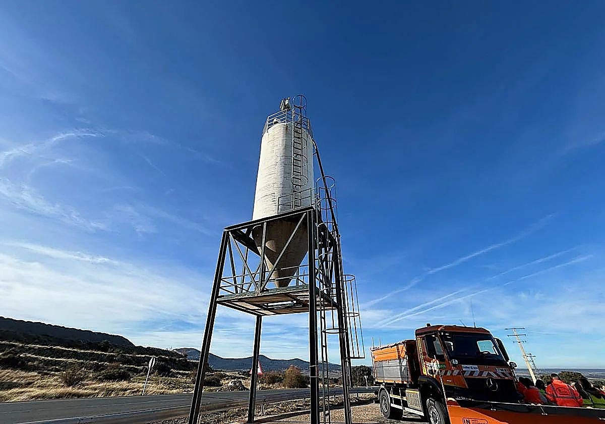 Silo de Otero de Herreros, en la provincia de Segovia.
