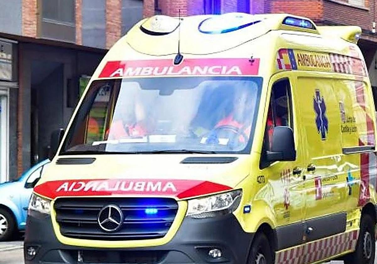 Ambulancia de Sacyl.