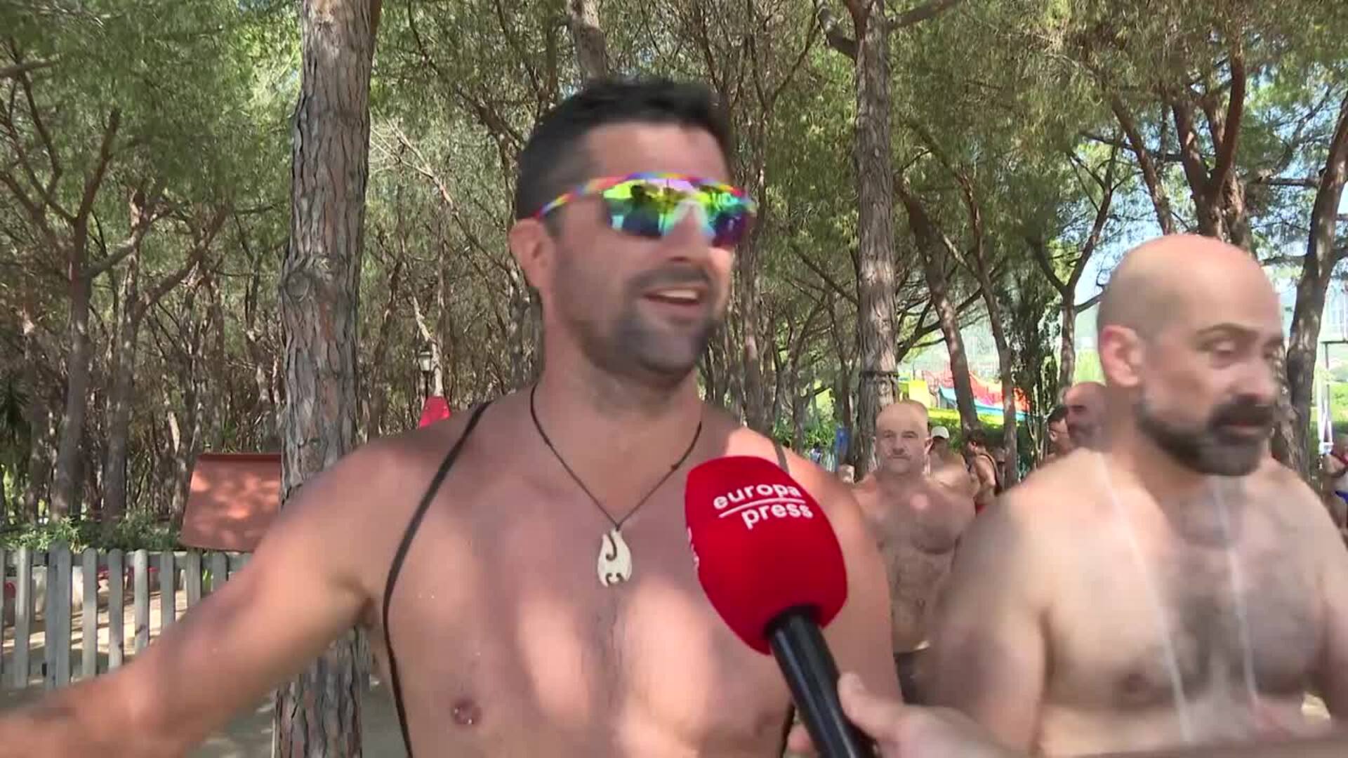 La fiesta LGTBI Waterpark Day abre sus puertas en el parque acuático Illa Fantasia