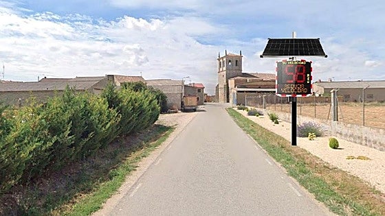 Un pueblo de Burgos instalará radares pedagógicos en la localidad y en sus pedanías