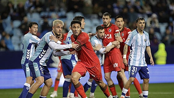 Así ha sido en imágenes la derrota del Burgos CF en Málaga