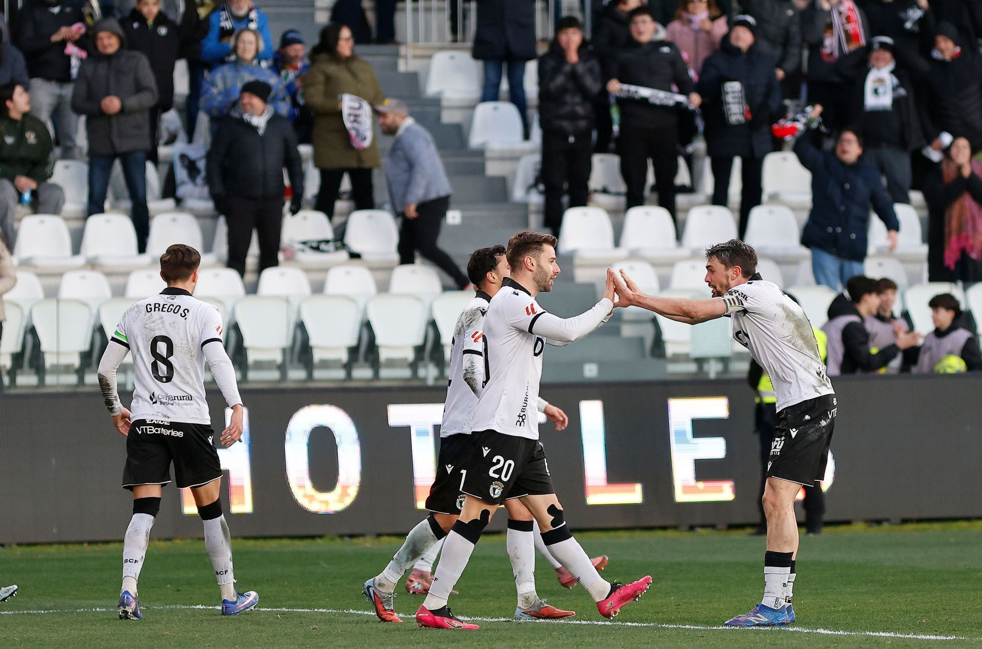 El Burgos suma su tercera victoria consecutivo en El Plantío