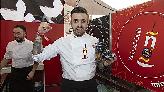 La cocina de raíz de un mirandés brilla en Madrid Fusión