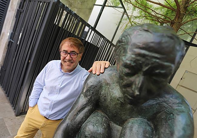 Jesús Aguirre, presidente de la Asociación de Amigos del Camino de Santiago en Burgos.