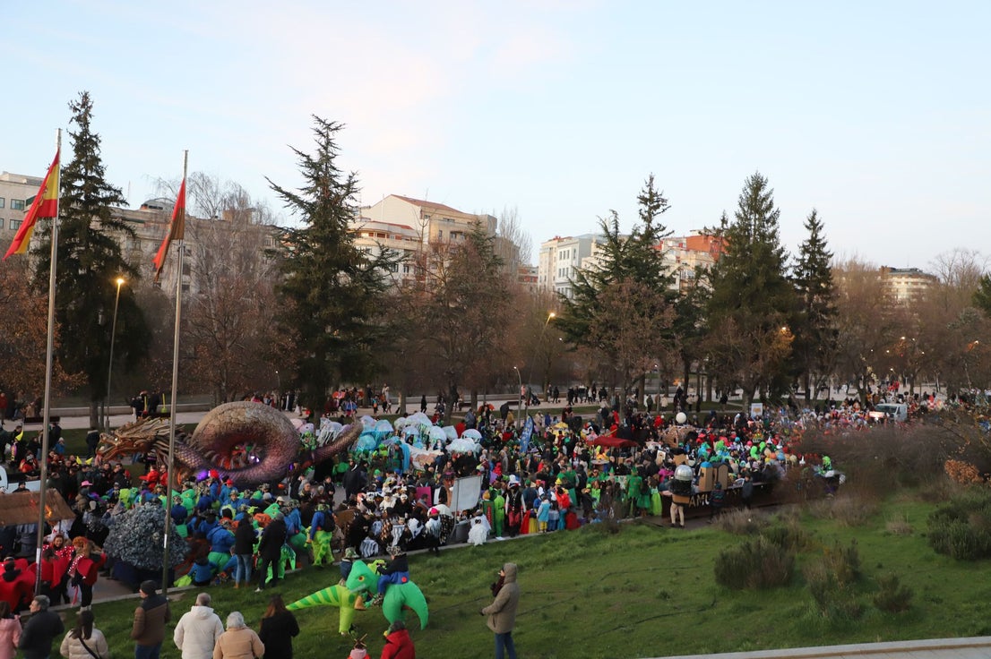 El desfile de Carnaval de Burgos, en imágenes