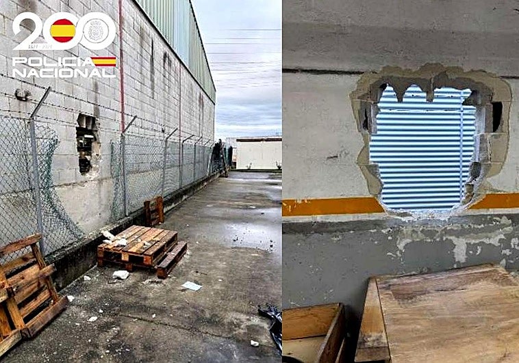 Detenidos cuatro hombres por el robo de más de 6.000 kilos de cobre en una empresa de Miranda