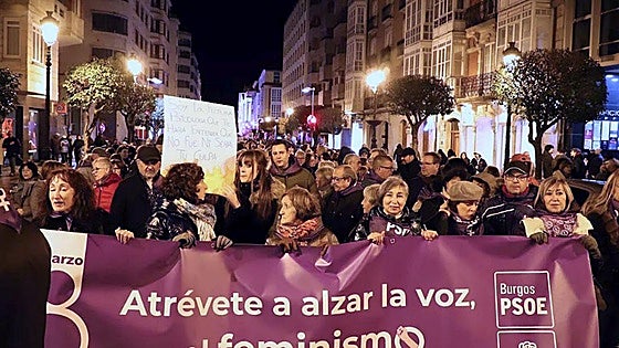 Burgos prepara la manifestación por el Día Internacional de las Mujeres este domingo, a las 13:00 horas