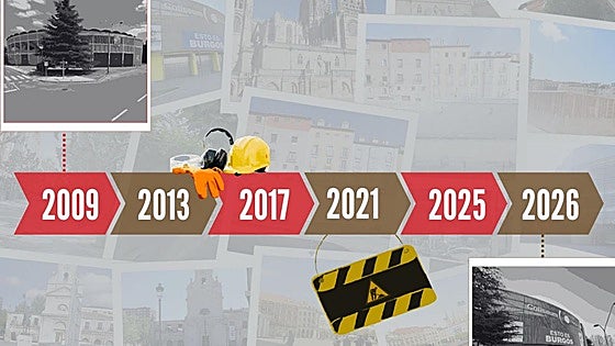 El Burgos que ya no recordamos: así ha cambiado la ciudad desde 2009