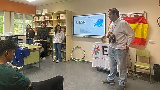 Una iniciativa  lleva la experiencia internacional Erasmus+ a centros educativos en el entorno rural de Burgos