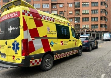 Dos heridos en dos accidentes de tráfico en Burgos capital