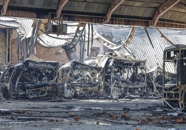PP y Vox rechazan crear una comisión especial tras el incendio de las cocheras de autobuses de burgos