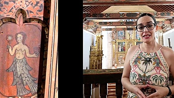 Las insólitas escenas que guarda una iglesia románica de la provincia de Burgos