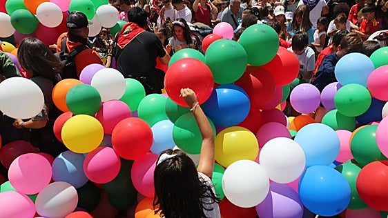 Los más pequeños ya están de fiesta en Burgos