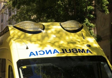 Herido al colisionar una furgoneta y un camión en un polígono industrial de Burgos