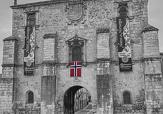 Ni por el Mundial ni por Haaland: el pueblo de Burgos donde ondean banderas de Noruega en sus plazas