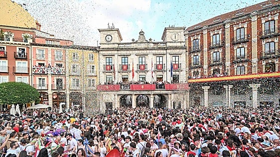 La alcaldesa de Burgos presume de participación en las fiestas y las califica de las «mejores» de los últimos años