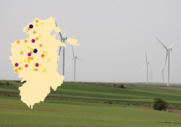 Las renovables siguen imparables en la provincia: Burgos suma 58 molinos eólicos y cinco parques más en un año