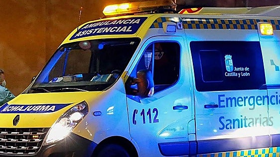 Una salida de vía entre dos pueblos de Burgos deja a un varón herido en la madrugada