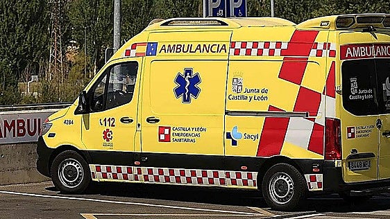 Herido un motorista tras caerse en una autovía a las afueras de Burgos