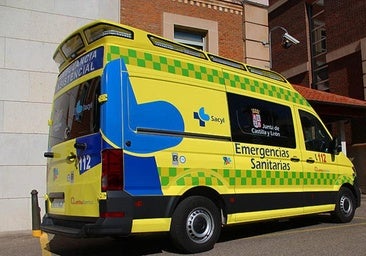 Herido un motorista tras una colisión múltiple con una furgoneta y un turismo en Miranda