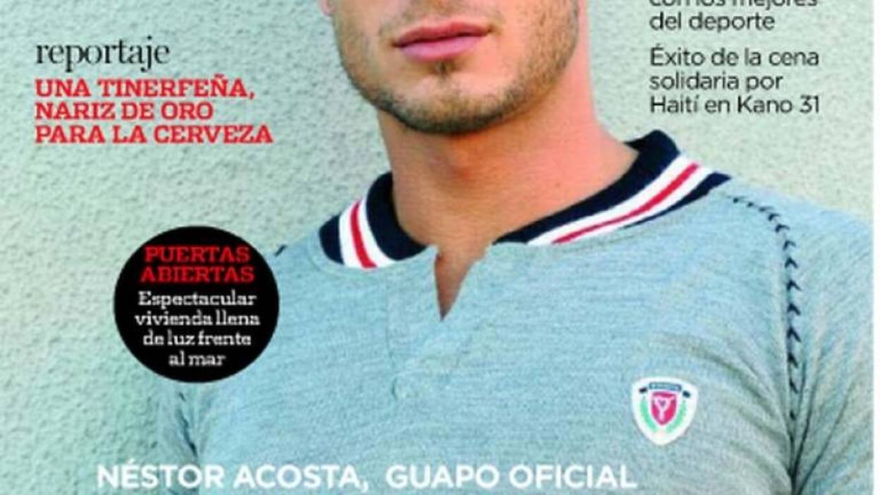 Néstor Acosta, portada de las revista C7