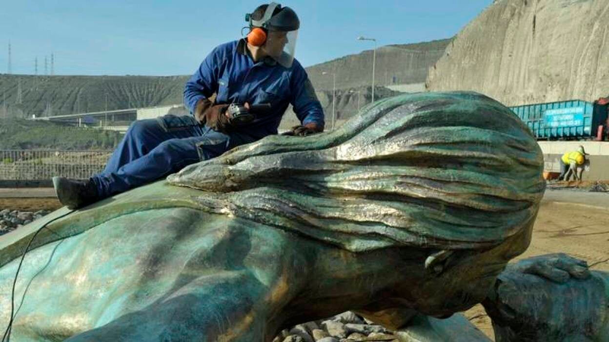 Así se levantó el tritón