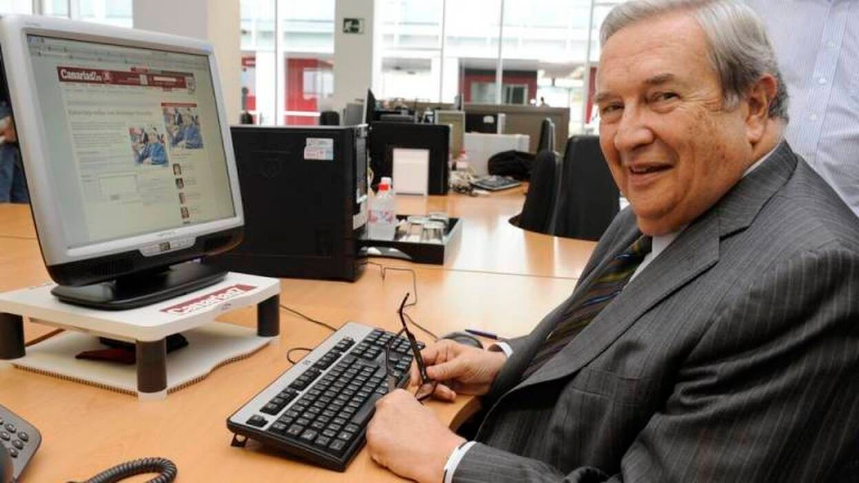 Jerónimo Saavedra en las entrevistas online de Canarias7