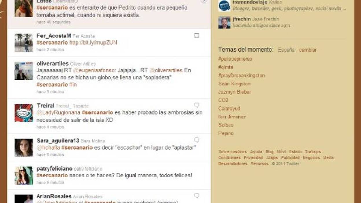 Un 'hashtag' para el Día de Canarias