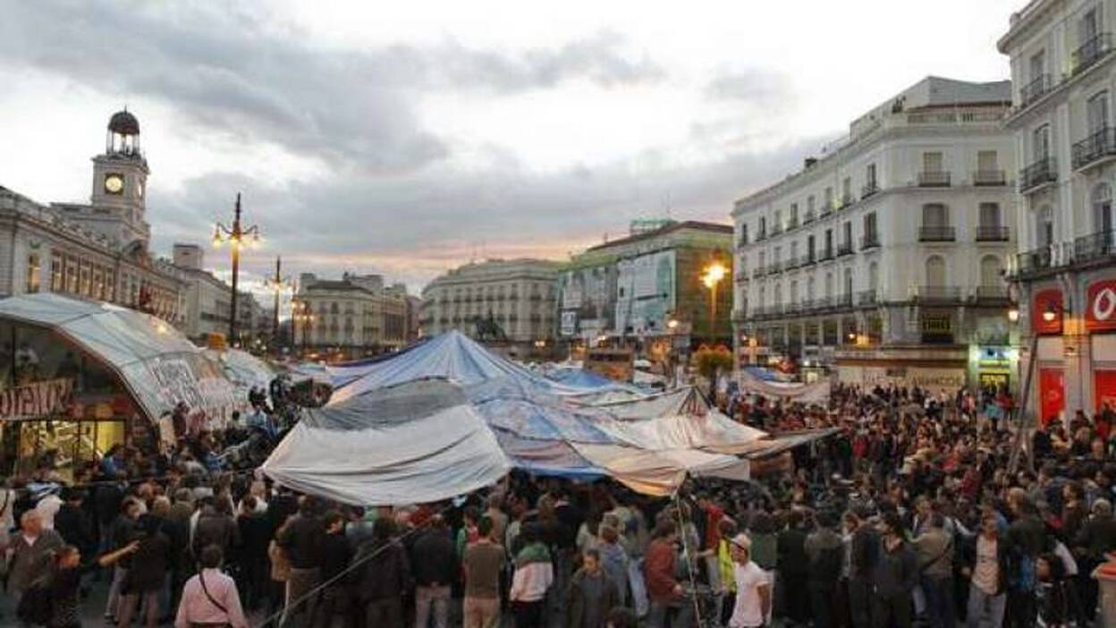El Movimiento 15-M levantará el campamento de Sol el próximo domingo