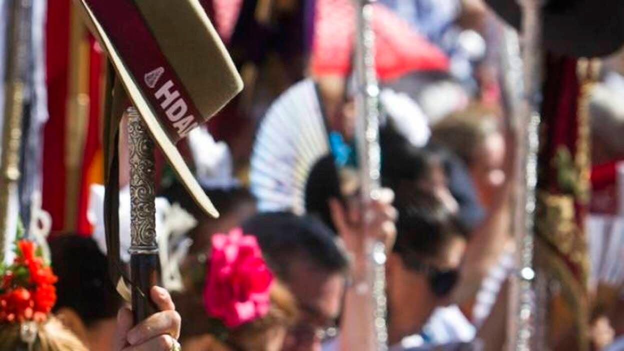 Las hermandades lloran la ausencia de la Virgen del Rocío