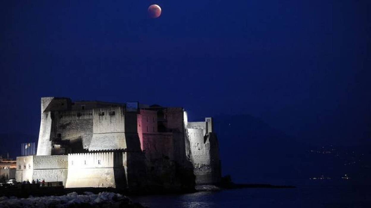 La luna fue eclipsada