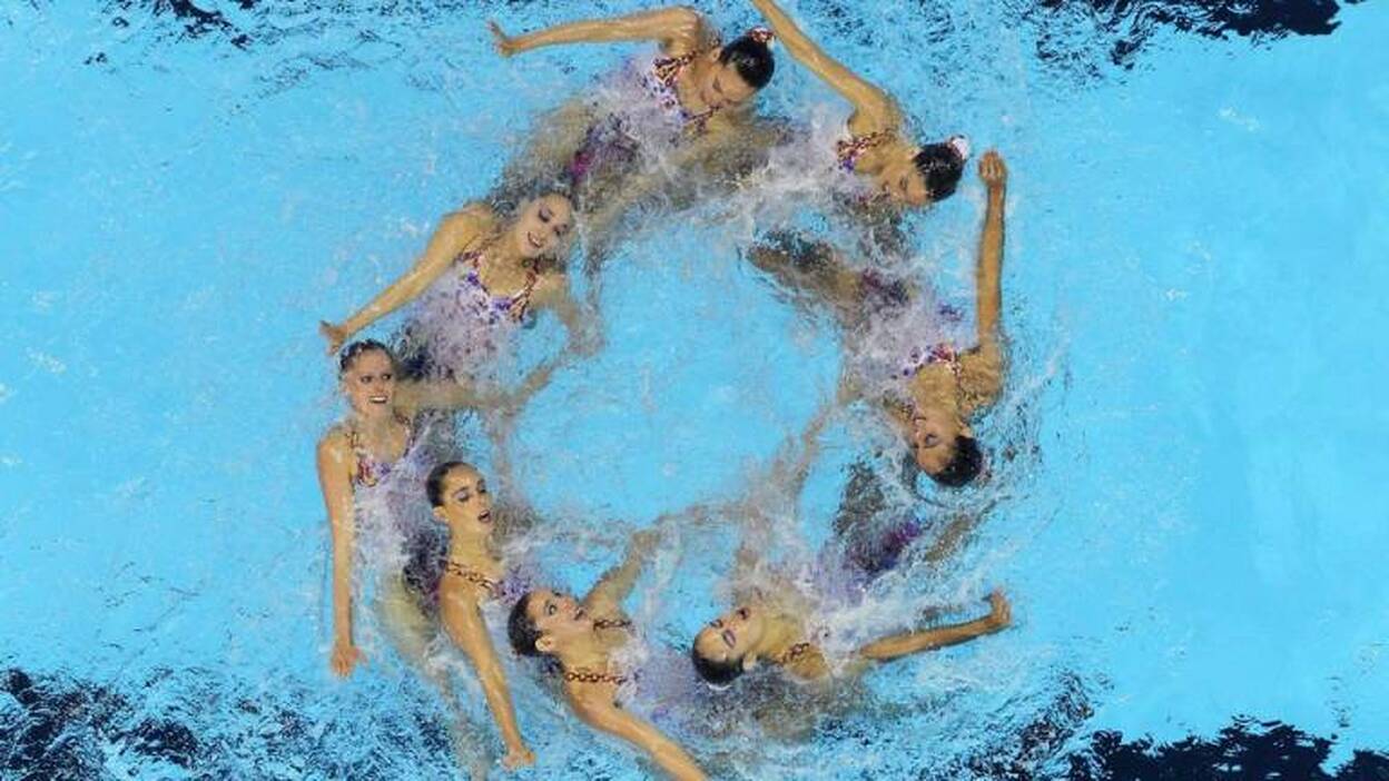 España en la final de sincronizada