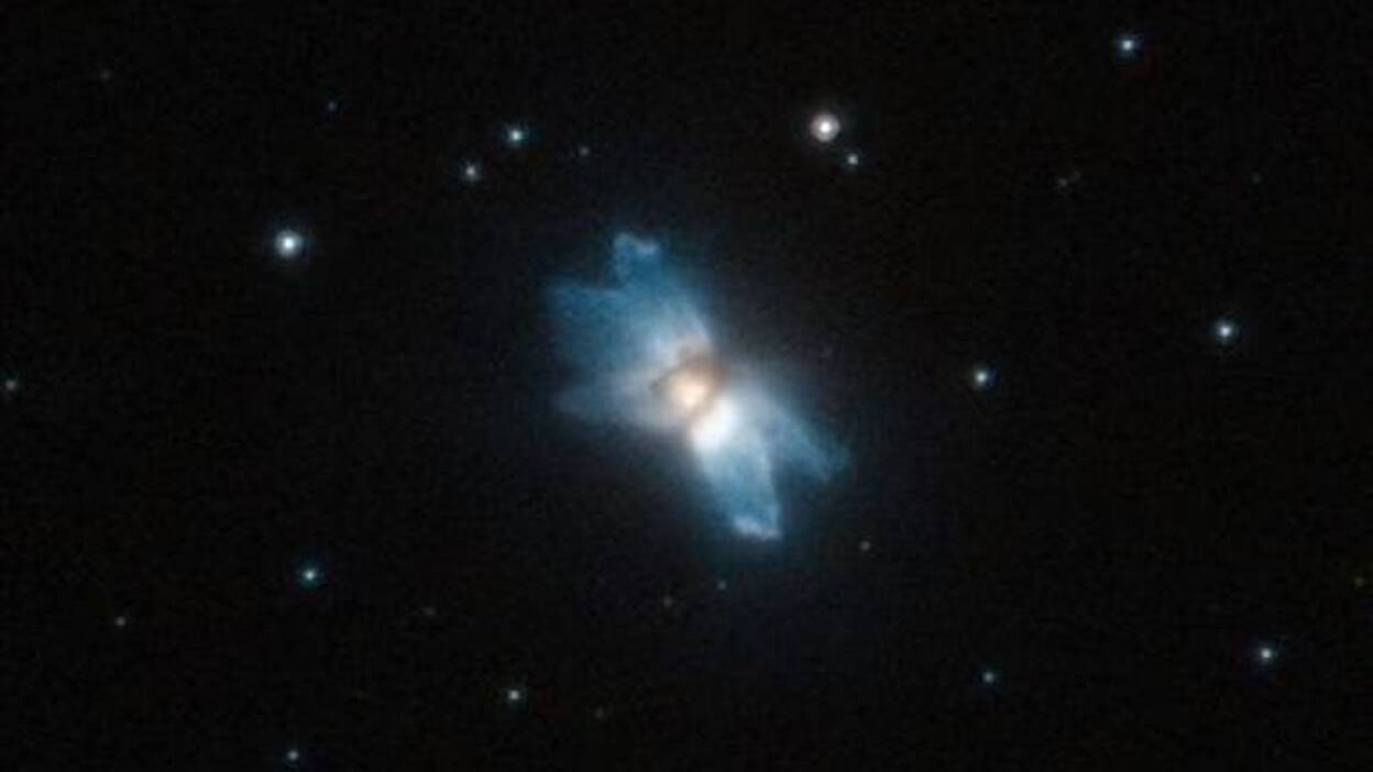 Hubble halla una estrella de mar espacial