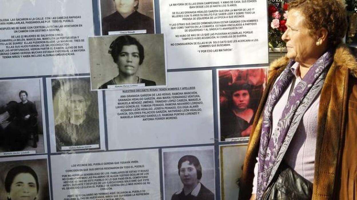 Localizan los primeros huesos de las "17 rosas", asesinadas hace 74 años