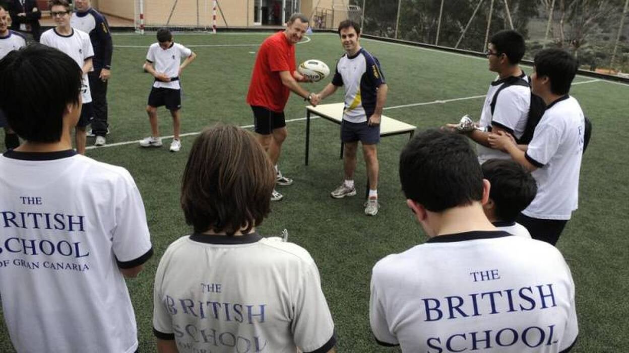 El British School abre sus puertas al rugby